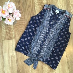 4/$25 Knox Rose Embroidered Sleeveless Top